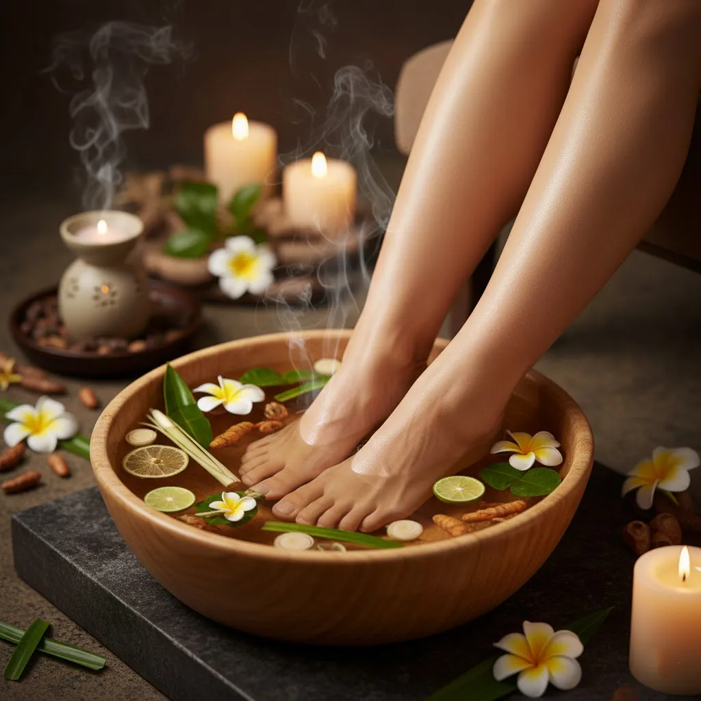 ไขข้อข้องใจ แช่เท้าสมุนไพร ช่วยอะไร ดีต่อสุขภาพอย่างไร ให้คุณผ่อนคลาย